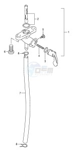 RM80 (E24) drawing FUEL COCK