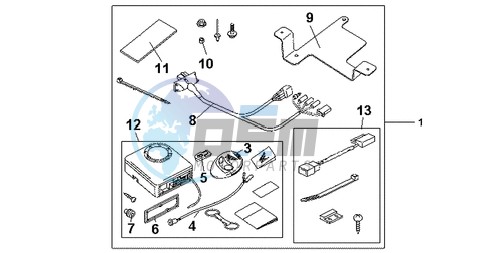 KIT ALARM SYS