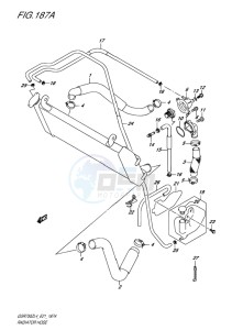 GSR750Z ABS EU drawing RADIATOR HOSE