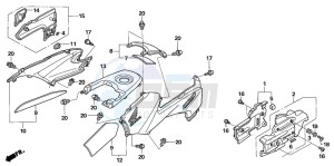 TRX680FA drawing BODY COVER