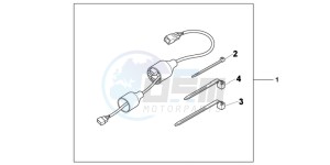 NC700SC drawing KIT  SUB HARNESS