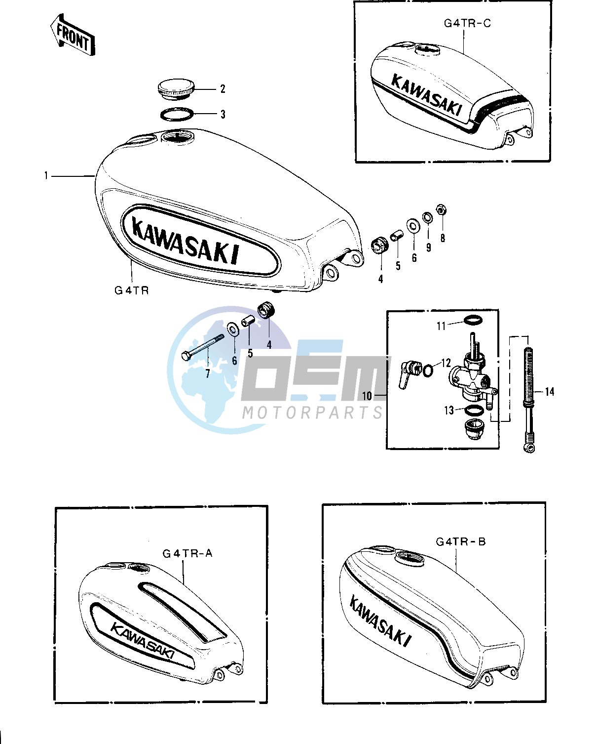 FUEL TANK -- 70-73- -