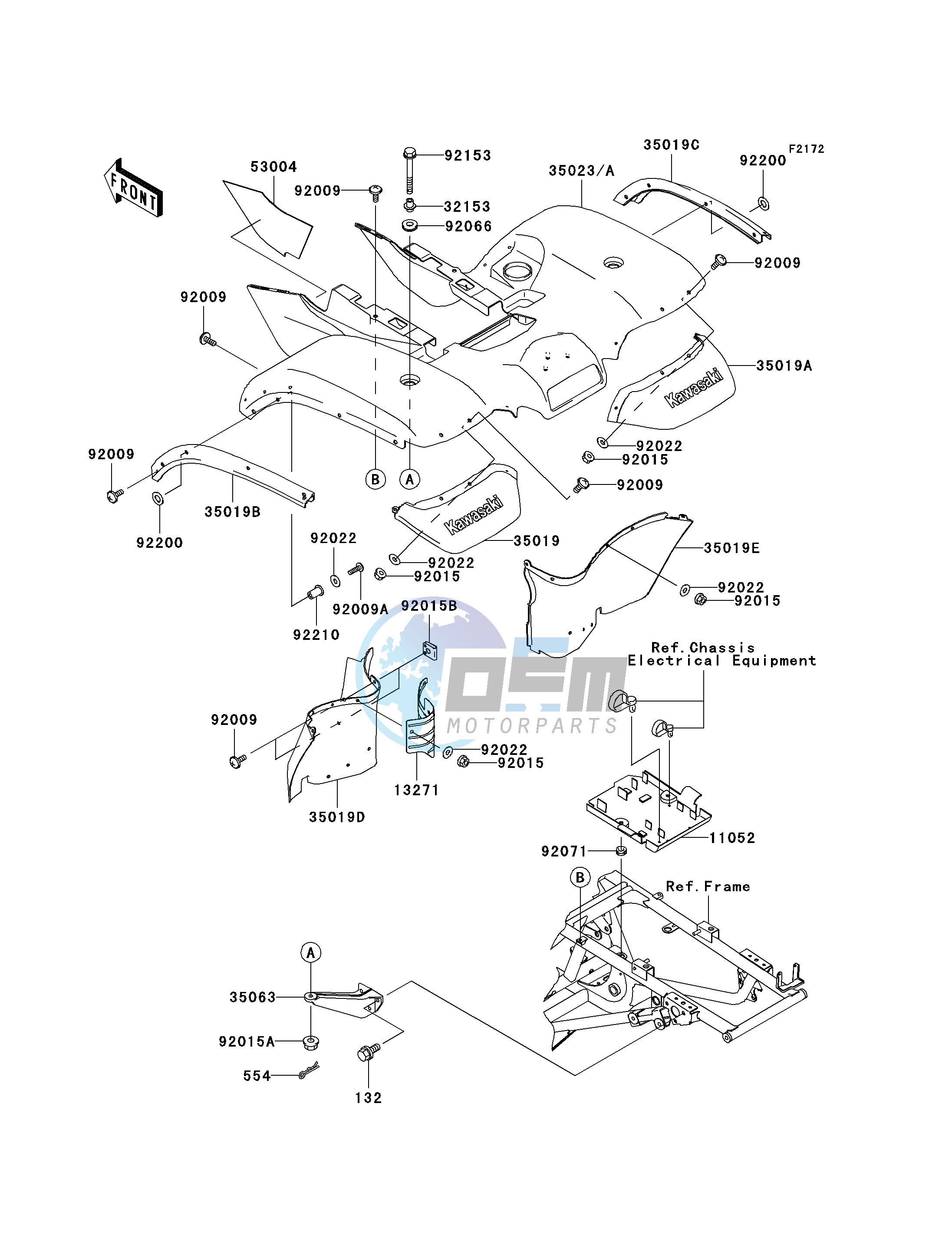 REAR FENDER-- S- -