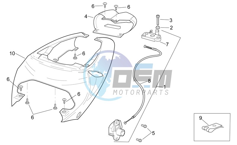 Rear body - Rear fairing