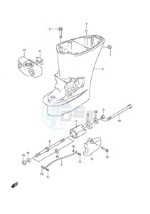 DF 40 drawing Drive Shaft Housing