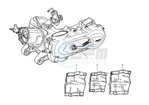 Hexagon 125-150 drawing Engine