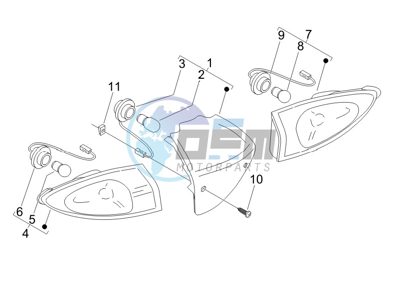 Tail light - Turn signal lamps