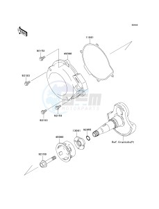 KVF 360 B [PRAIRIE 360] (B6F-B9F) B9F drawing RECOIL STARTER