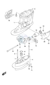 DF 90A drawing Drive Shaft Housing