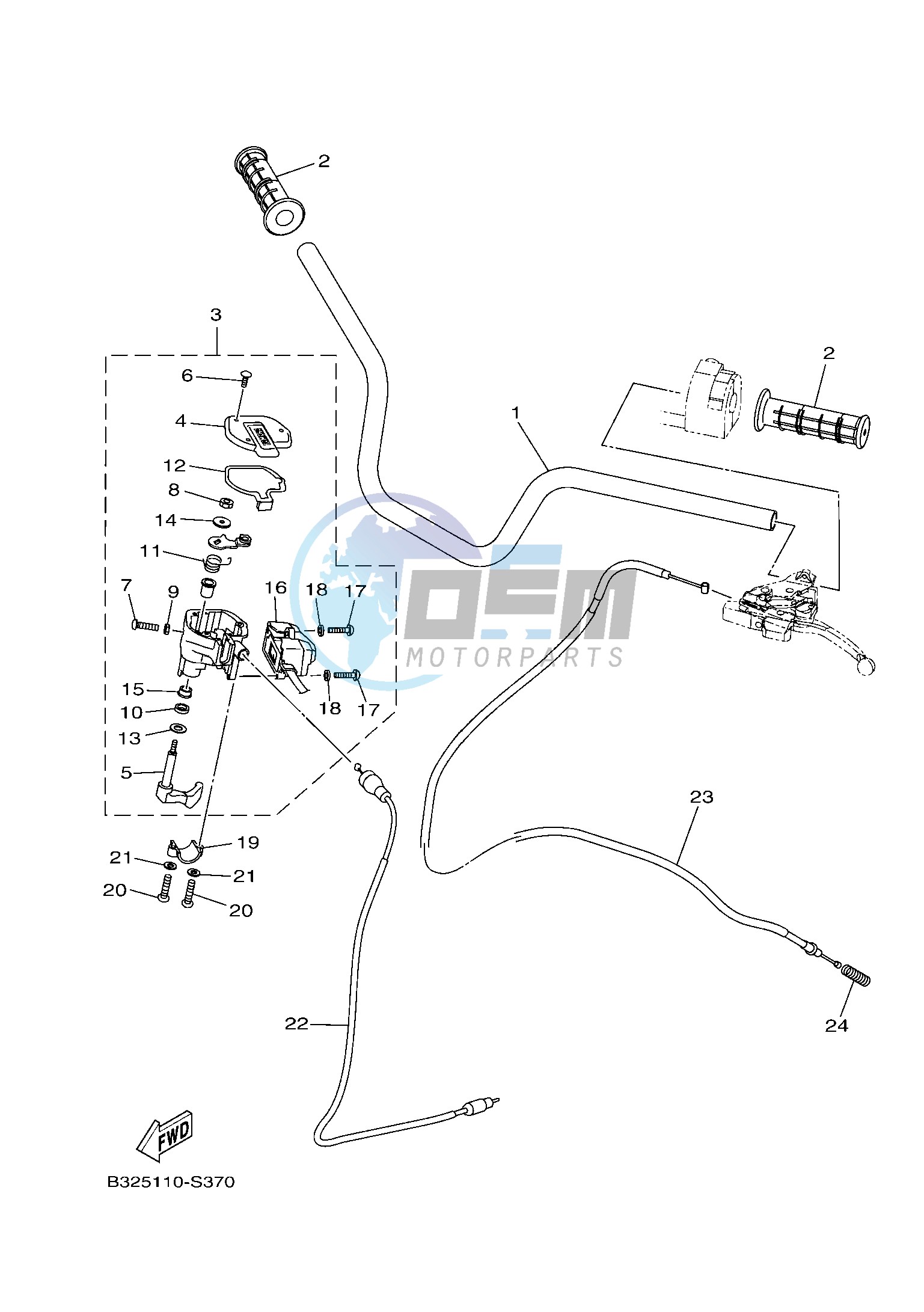 STEERING HANDLE & CABLE