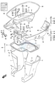 DF 250AP drawing Side Cover