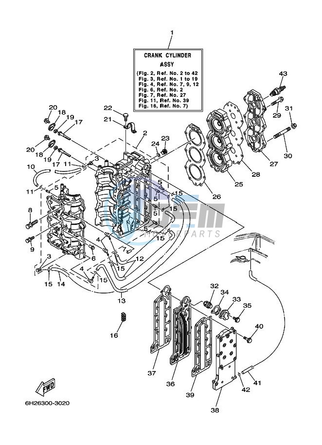 CYLINDER--CRANKCASE