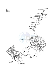 KVF750_4X4 KVF750D8F EU GB drawing Gear Change Mechanism