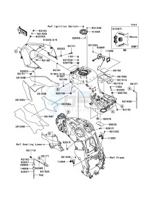 ZZR1400_ABS ZX1400DBF FR GB XX (EU ME A(FRICA) drawing Fuel Tank