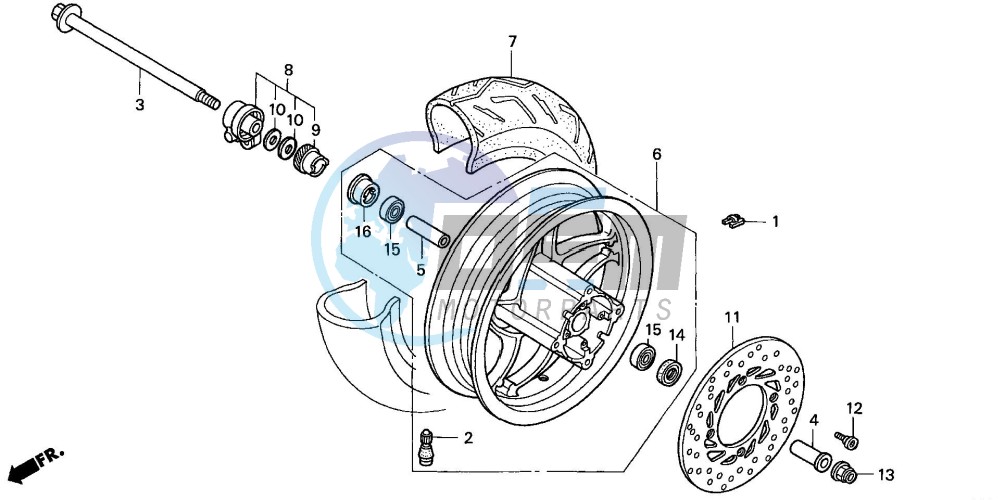 FRONT WHEEL