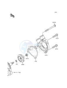 NINJA 250SL ABS BX250BGFA XX (EU ME A(FRICA) drawing Water Pump