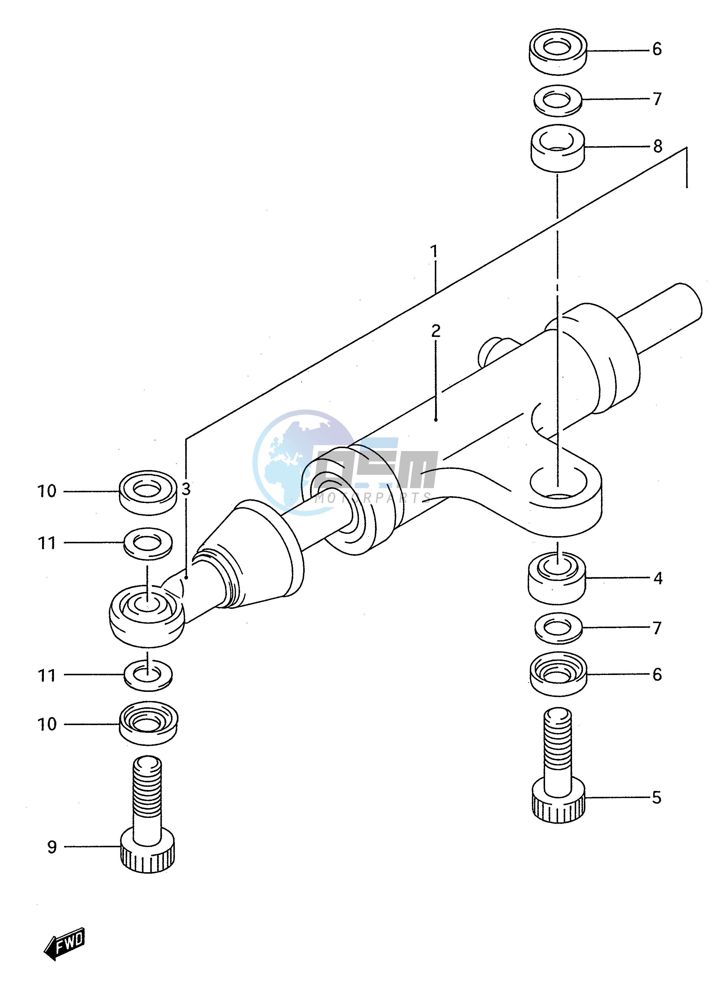 STEERING DAMPER (MODEL R S)