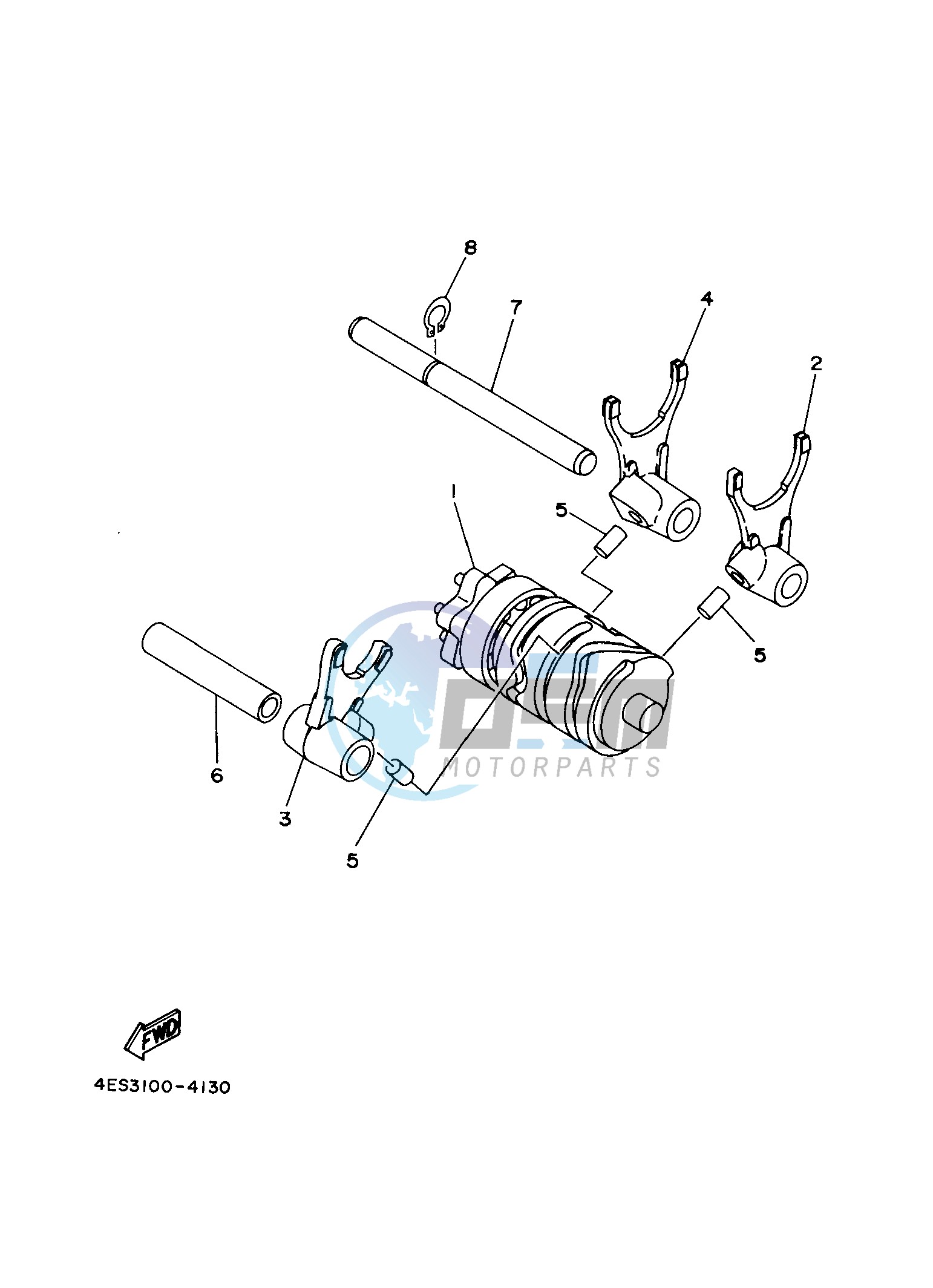 SHIFT CAM & FORK