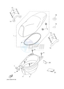 YN50F NEO'S 4 (2ACF 2ACF) drawing SEAT