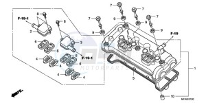 CBF10009 F / CMF drawing CYLINDER HEAD COVER