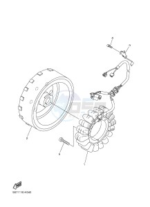 XVS950CU XV950 (2DE2) drawing GENERATOR