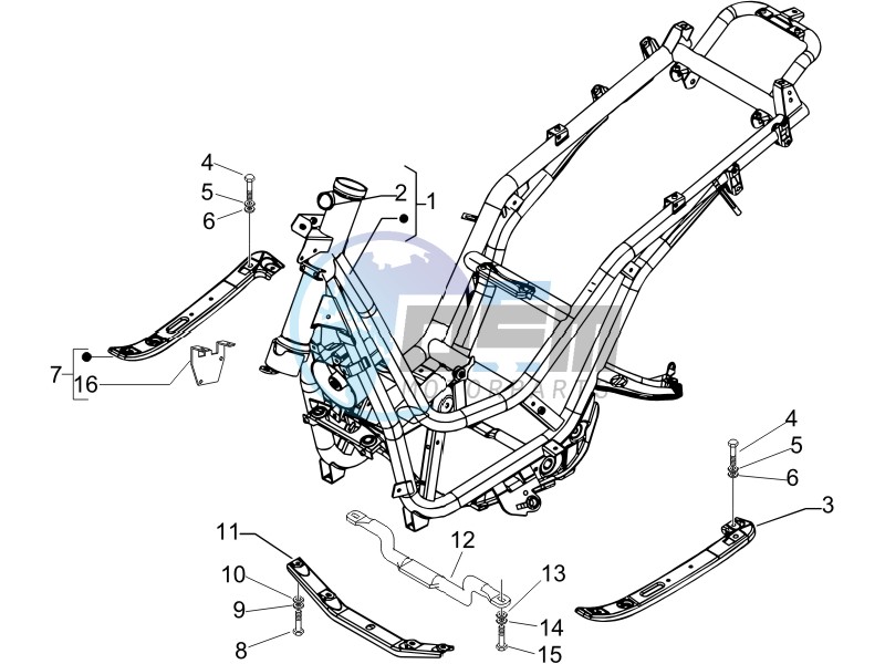 Frame bodywork