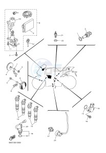 YZF-R1M 998 R5 (2KSF) drawing ELECTRICAL 1