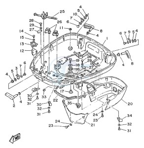 200AETO drawing BOTTOM-COWLING