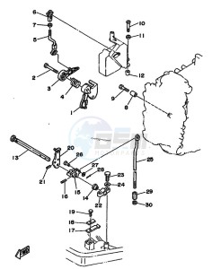 50D drawing THROTTLE-CONTROL