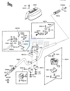 KLT 160 A [KLT160] (A1) [KLT160] drawing HANDLEBAR