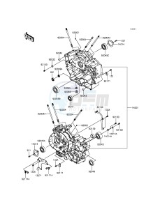 VULCAN 900 CUSTOM VN900CDF GB XX (EU ME A(FRICA) drawing Crankcase