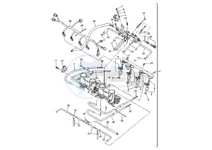 FZ6 600 drawing THROTTLE BODY