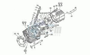 California 1100 EV (V11 EV Usa) EV (V11 EV Usa) drawing Cylinder head I