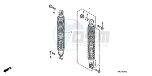 FES1259 France - (F / CMF) drawing REAR CUSHION