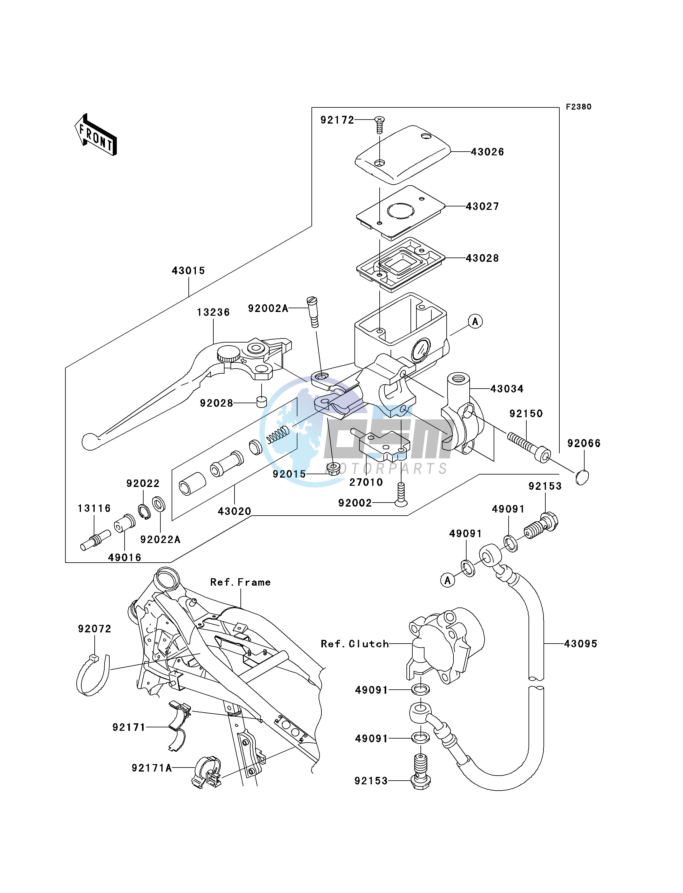 CLUTCH MASTER CYLINDER