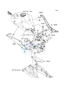 ER-6n ABS ER650B6F GB XX (EU ME A(FRICA) drawing Side Covers/Chain Cover