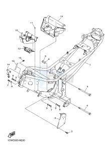 XJ6F 600 DIVERSION F (1CWP 1CWN) drawing FRAME