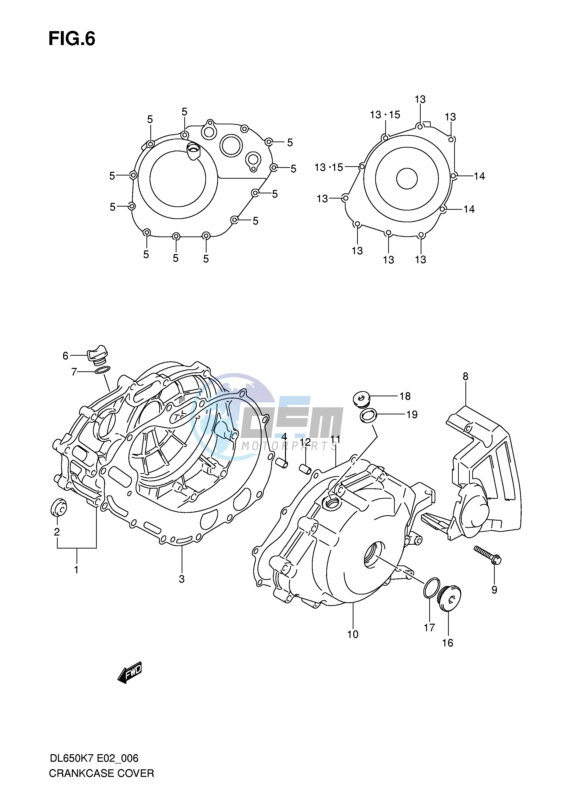 CRANKCASE COVER