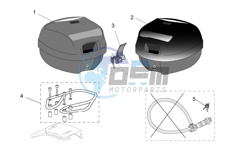 Acc. - Top/cases side cases