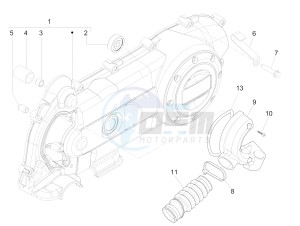 Primavera 50 4T-2V 25 kmh (EMEA) drawing Crankcase cover - Crankcase cooling