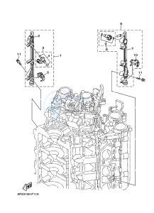 FL250A drawing THROTTLE-BODY-3