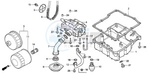 VF750C2 drawing OIL PUMP