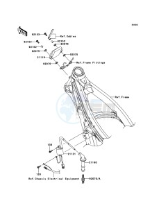 KX450F KX450D8F EU drawing Ignition System