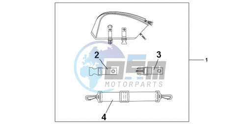 REAR SEAT BAG