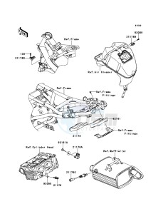 ER-6N ER650CBF GB XX (EU ME A(FRICA) drawing Fuel Injection