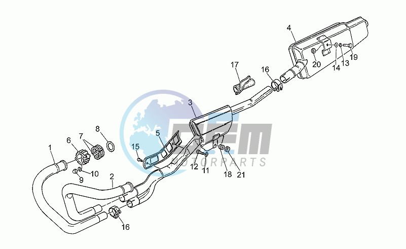 Exhaust unit