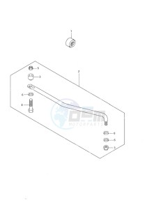 DF 9.9 drawing Drag Link w/Remote Control