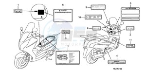 FES150A9 Europe Direct - (ED / ABS) drawing CAUTION LABEL