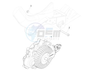 Wi-Bike Uni Deore Comfort 2017 (NAFTA) drawing Engine, assembly