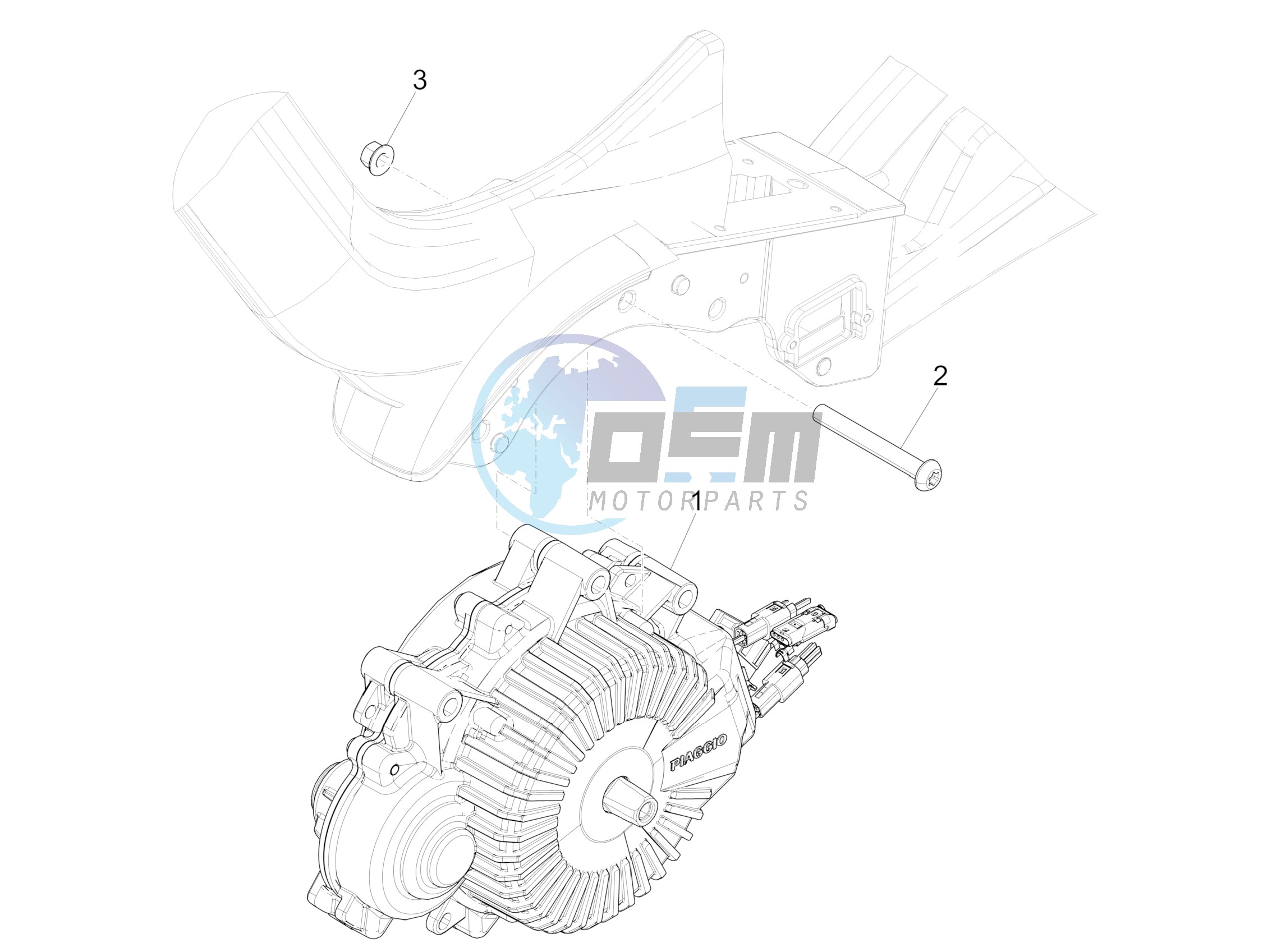 Engine, assembly